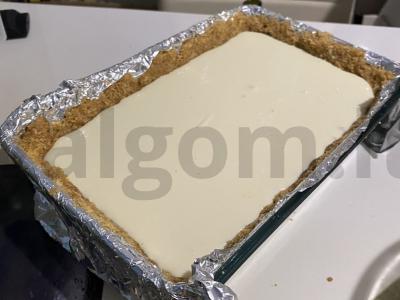 Klasikinis sūrio pyragas Žingsnis 11