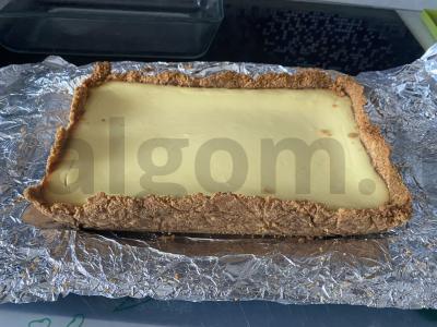 Klasikinis sūrio pyragas Žingsnis 12