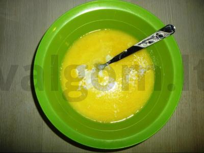 Keksiukai be glitimo ir cukraus Žingsnis 1