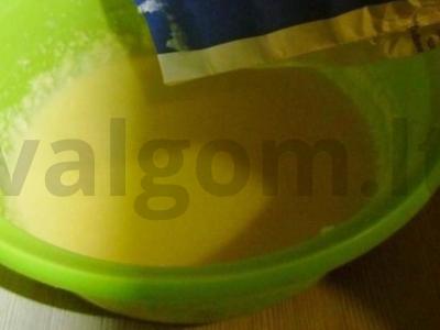 Keksiukai be glitimo ir cukraus Žingsnis 2