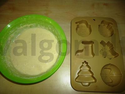 Keksiukai be glitimo ir cukraus Žingsnis 3