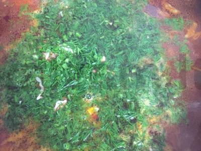 Barščiai vištienos sultinyje Žingsnis 7