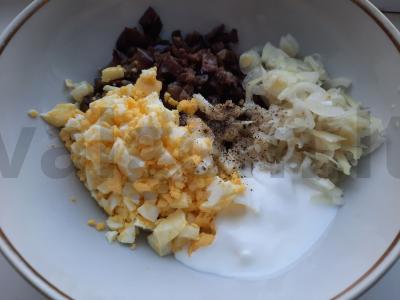 Baklažanų salotos Žingsnis 4
