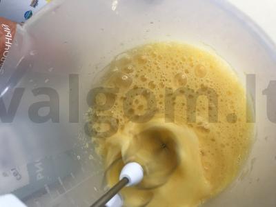 PP blyneliai be glitimo. Žingsnis 1