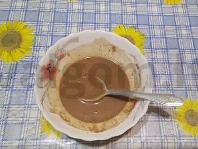 Desertas "Įlankos žuvis". Žingsnis 1