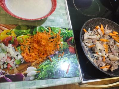 Gausus kiaulienos plovas Žingsnis 1