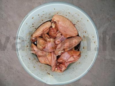 Trapus biryani plovas su salotomis Žingsnis 1