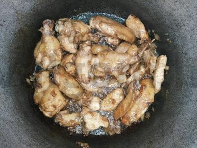 Trapus biryani plovas su salotomis Žingsnis 2