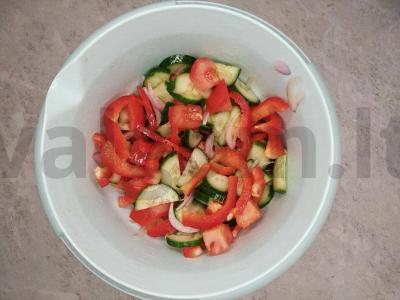 Trapus biryani plovas su salotomis Žingsnis 4