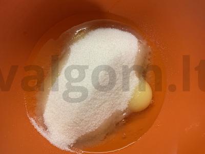 Vafliai ant grotelių Žingsnis 1