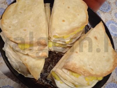 Klasikinis kystybye su bulvėmis Žingsnis 4