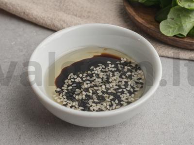 Daržovių salotos su tunu ir mandarinais Žingsnis 2