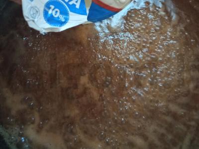 Kreminiai Burfi saldainiai su riešutais Žingsnis 3