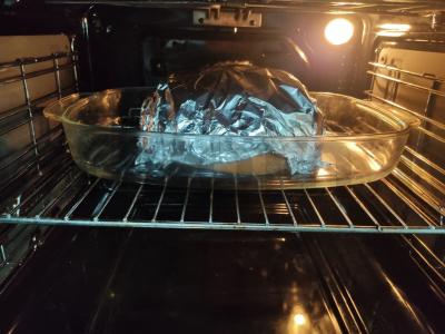 Naminė duona su sūriu ir grybais Žingsnis 3