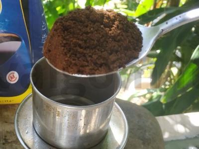 Gaivinanti vietnamietiška kava. Žingsnis 2