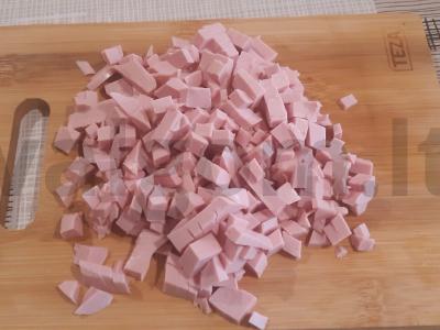 Klasikinės salotos "Žiema" Žingsnis 1
