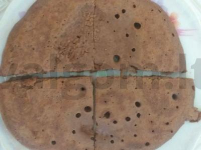 Šokoladinis blynų pyragas iš ryžių miltų Žingsnis 4