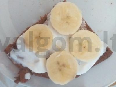 Šokoladinis blynų pyragas iš ryžių miltų Žingsnis 5