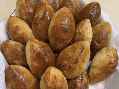Pyragai su grybais pagal šeimos receptą pagrindine nuotrauka