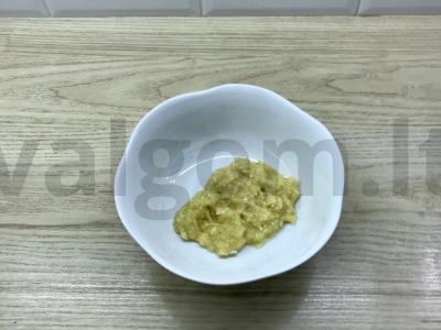 PP avižiniai sausainiai Žingsnis 1
