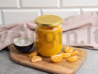 Mandarinai su druska Žingsnis 4