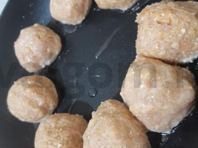 Daug baltymų turintys vištienos kotletai Žingsnis 3