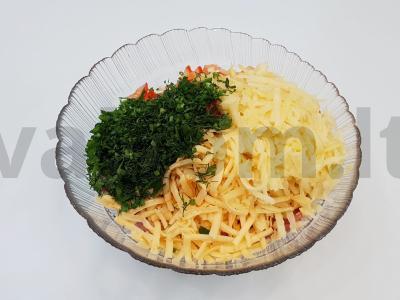 Orkaitėje keptos paprikos su neįprastu įdaru Žingsnis 5