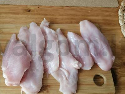 Vištienos rozetės su šonine Žingsnis 1