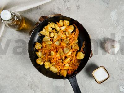 Kalakutiena su perlais Žingsnis 1