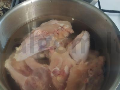 Vištienos sriuba su daržovėmis Žingsnis 2