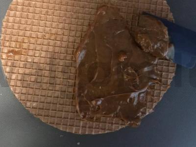 Vaflinis pyragas iš vaikystės "Honeycomb" Žingsnis 1