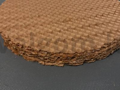 Vaflinis pyragas iš vaikystės "Honeycomb" Žingsnis 3