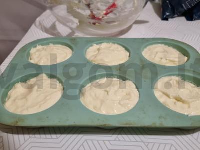 PP keksiukai su vyšniomis Žingsnis 5