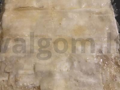 Naminė baklava su medumi Žingsnis 5