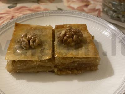Naminė baklava su medumi Žingsnis 7