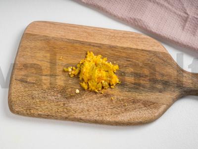 Mandarinų keksas su pienu Žingsnis 1