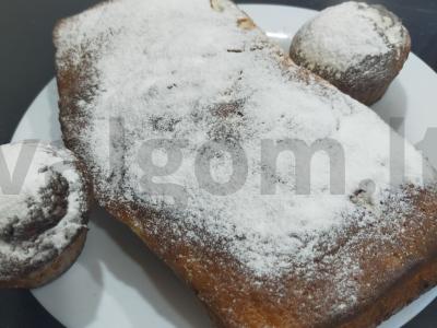 Keksiukai iš to, ką turėjome pagrindine nuotrauka