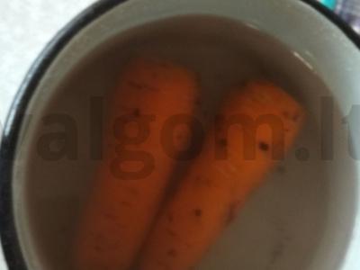 Upėtakių ritinys Žingsnis 3