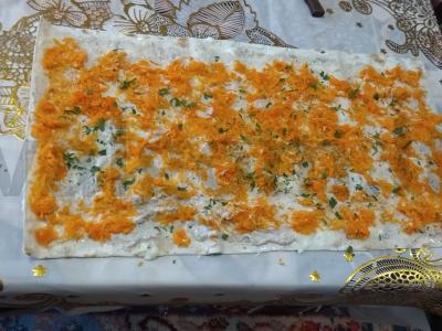 Upėtakių ritinys Žingsnis 13