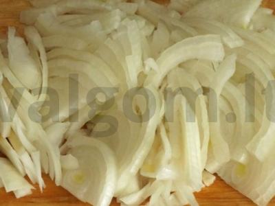 Majonezo marinatas kebabams Žingsnis 1