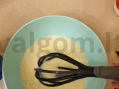 Blyneliai ant pieno Žingsnis 2