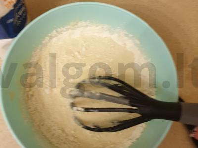 Blyneliai ant pieno Žingsnis 3