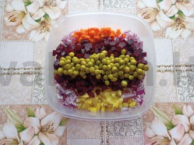 Rūgštus vinaigretas Žingsnis 2