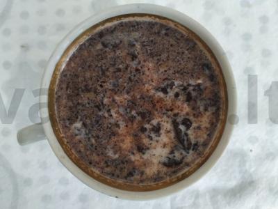 Kakava su pienu ir mineraliniu vandeniu nuo kosulio Žingsnis 2
