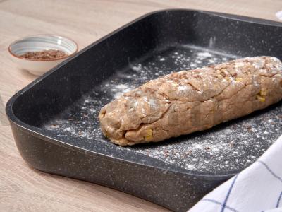 Pilno grūdo duona su kukurūzais Žingsnis 2