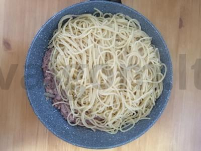 Spagečiai su mėsos paštetu Žingsnis 2