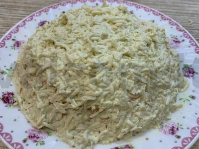 Paprasta silkė po kailiniais Žingsnis 4