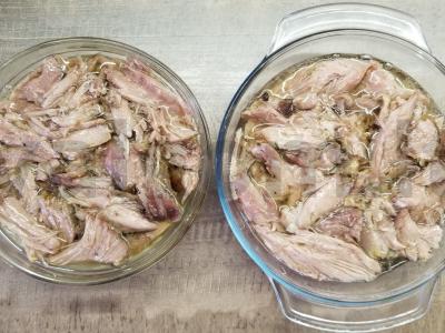 Paprasti ančių riletai multicooker keptuvėje Žingsnis 3