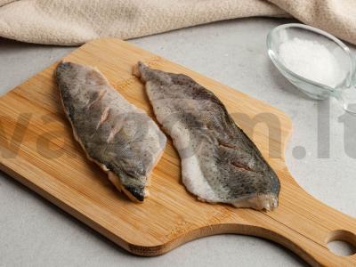 Vaivorykštinio upėtakio filė su brokolių tyre Žingsnis 1