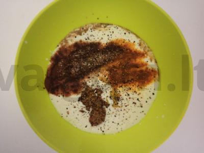 Kefyre troškintos jautienos kepenys Žingsnis 3